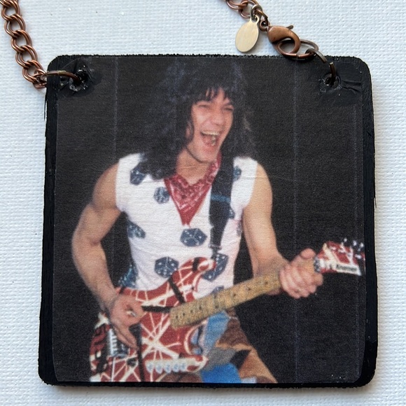 Eddie Van Halen Ornament - Picture 3 of 3